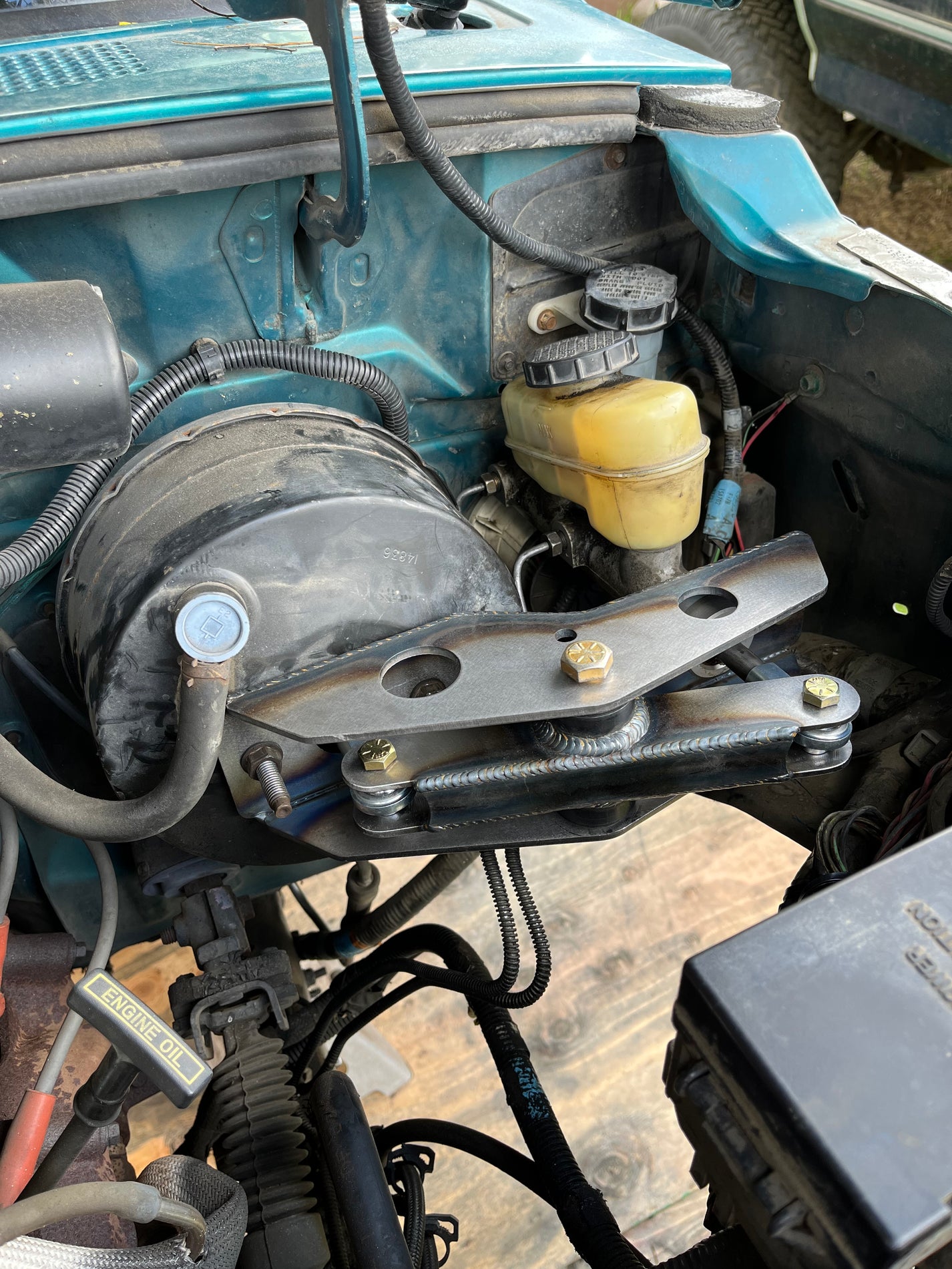 Ford Ranger Master Cylinder Relocation Kit Vital Designs